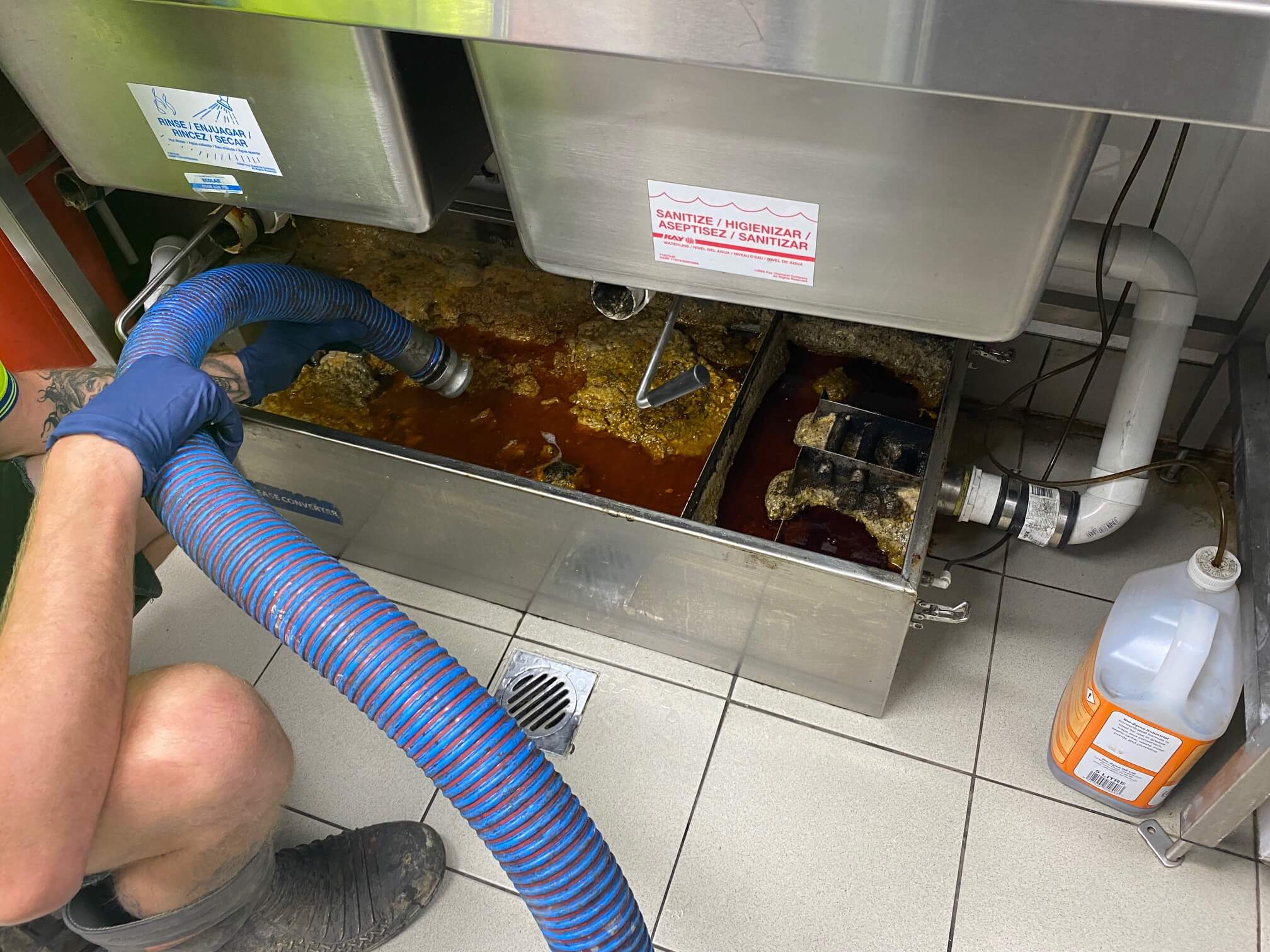 Grease Trap Cleaning in Bedford